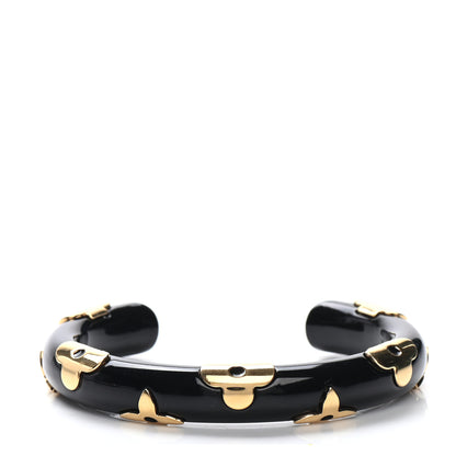Louis Vuitton Resin Daily Monogram Bracelet M Black 1 of 4