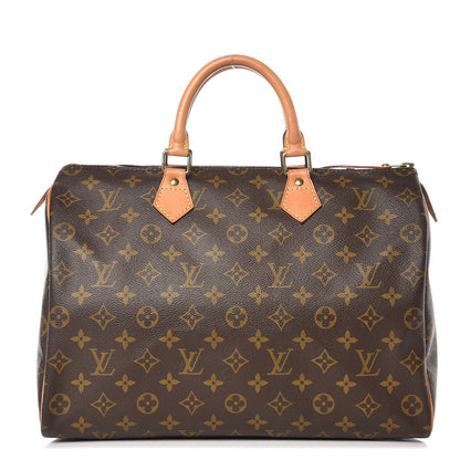 Louis Vuitton Monogram Speedy 35 1 of 12