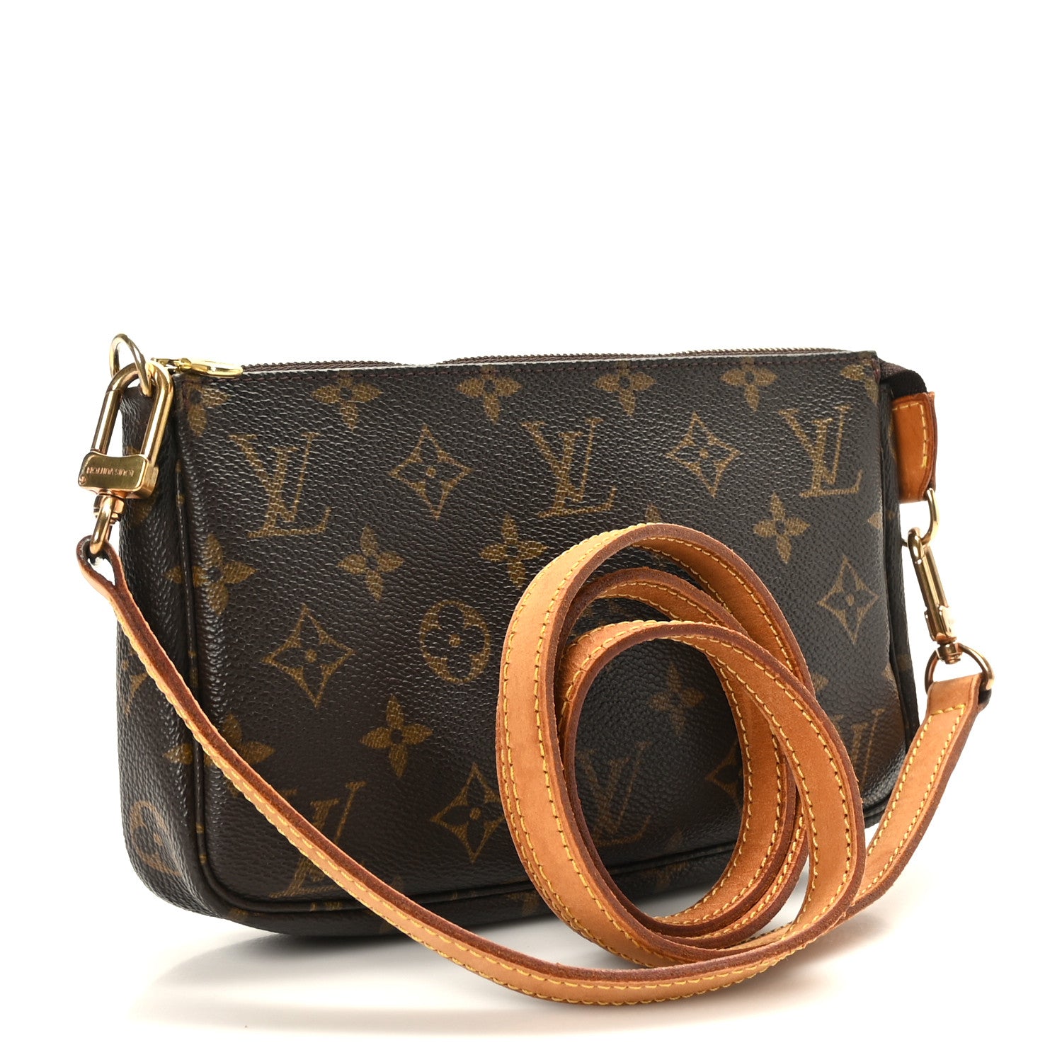 Louis Vuitton Monogram Accessories Pochette Long Strap 3 of 12