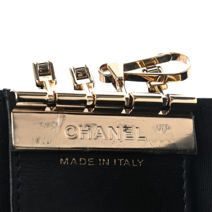 Chanel Goatskin CC 4 Key Holder Black 7 of 12