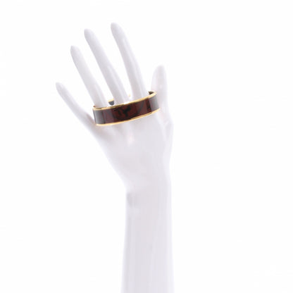 Hermes Enamel Printed Ex Libris Wide Bracelet 65 2 of 7