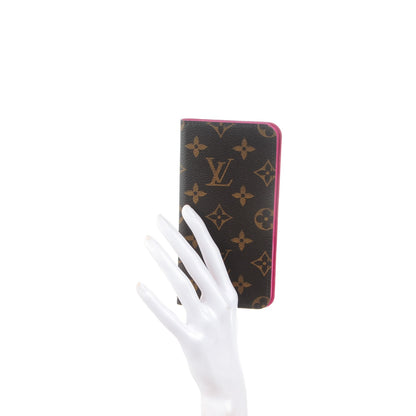 Louis Vuitton Monogram iPhone 6 Plus Folio Case Pink 2 of 10