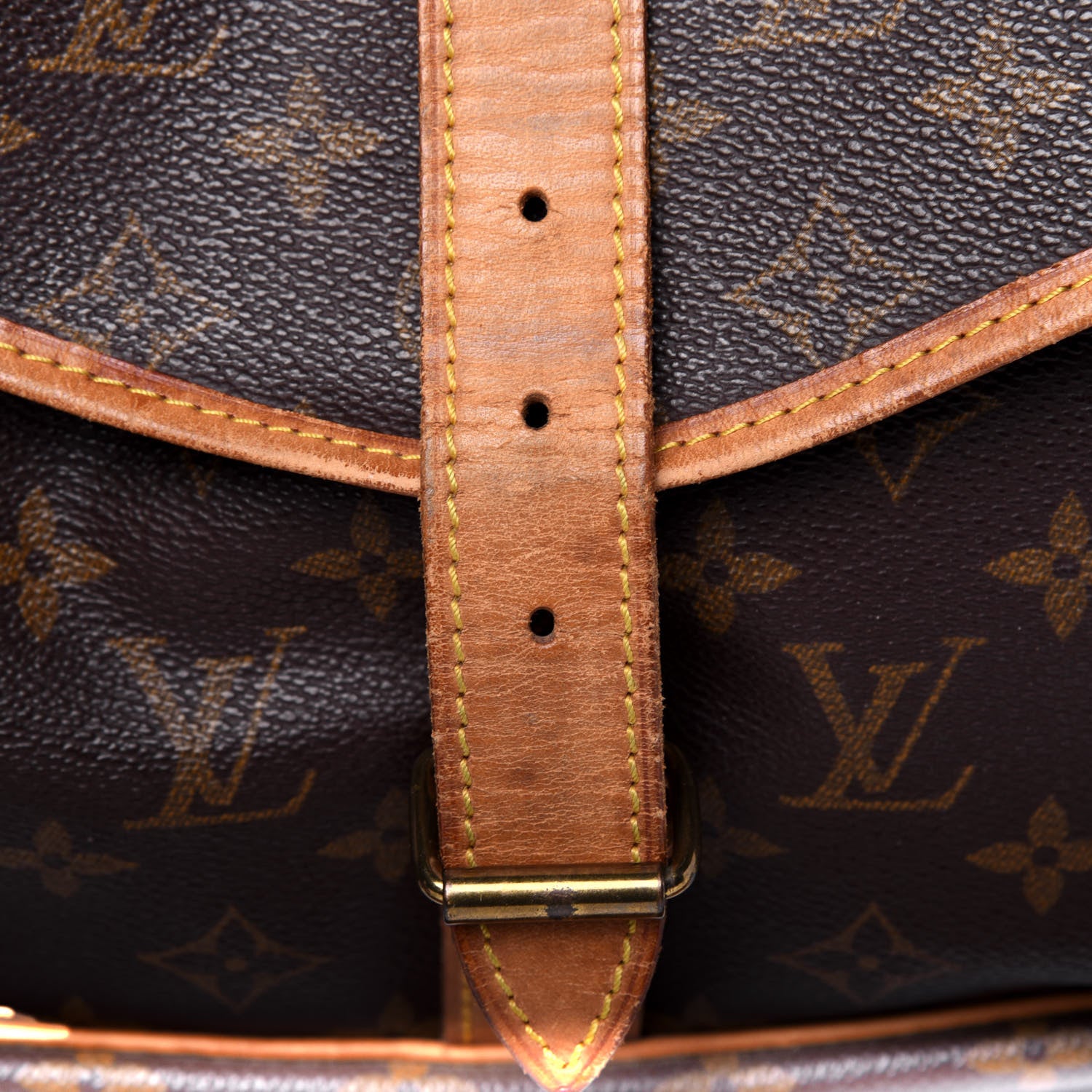 Louis Vuitton Monogram Saumur 35 18 of 28