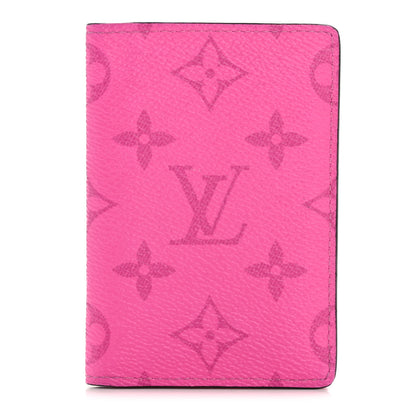 Louis Vuitton Taigarama Pocket Organizer NM Fuchsia 1 of 7