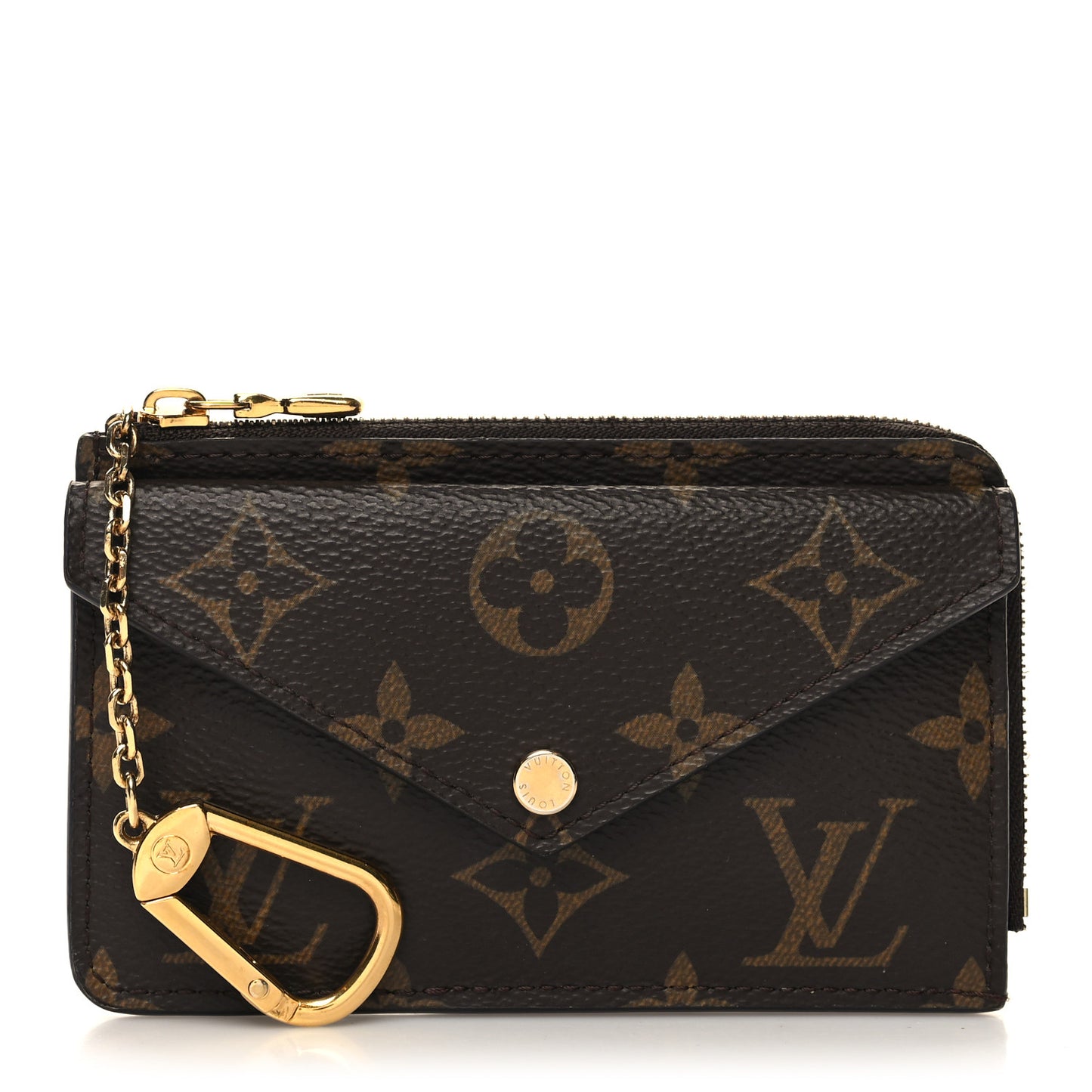 Monogram Recto Verso Card Holder Black