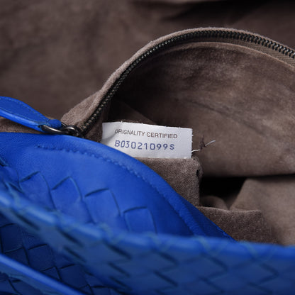 Bottega Veneta Nappa Intrecciato Medium Garda Bag Signal Blue 9 of 9