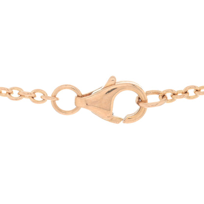 Cartier 18K Pink Gold Interlocking LOVE Necklace 4 of 5