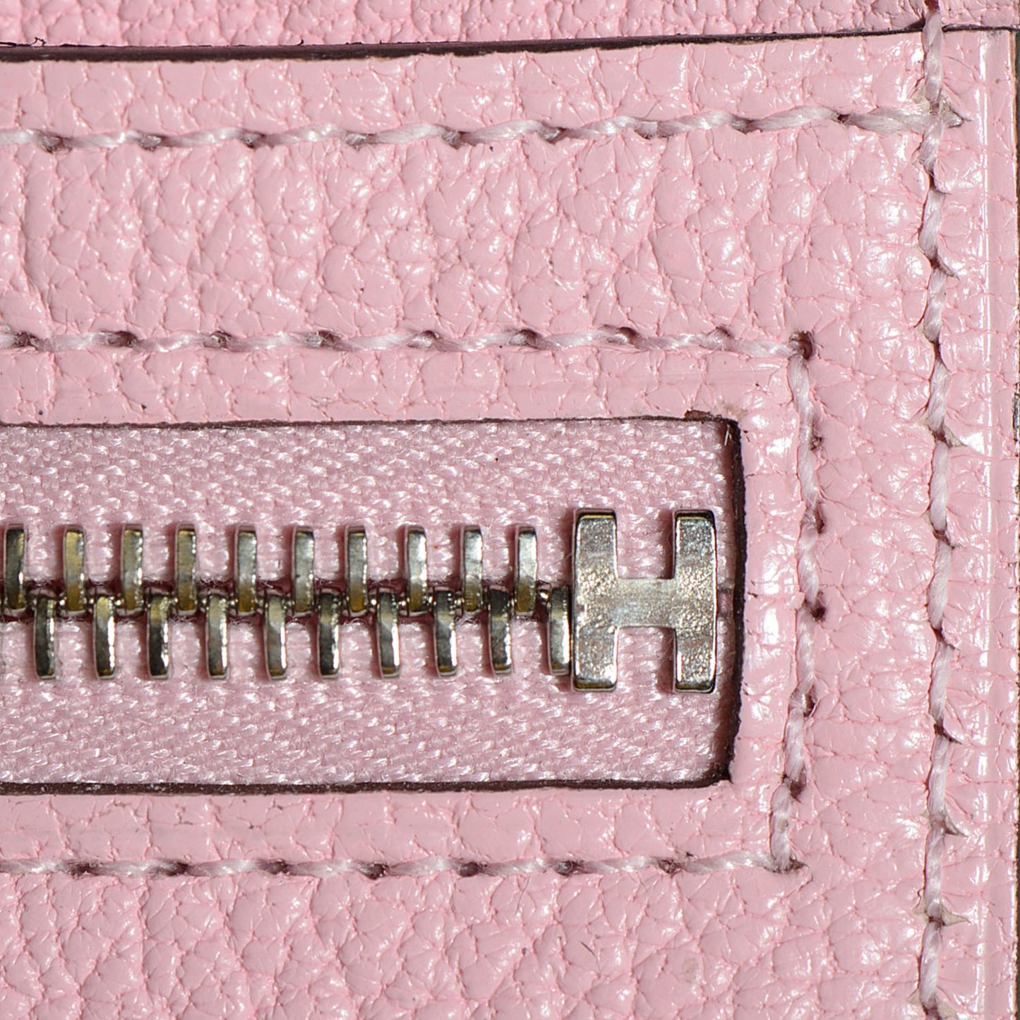 Chevre Mysore Bearn Gusset Wallet Rose Sakura