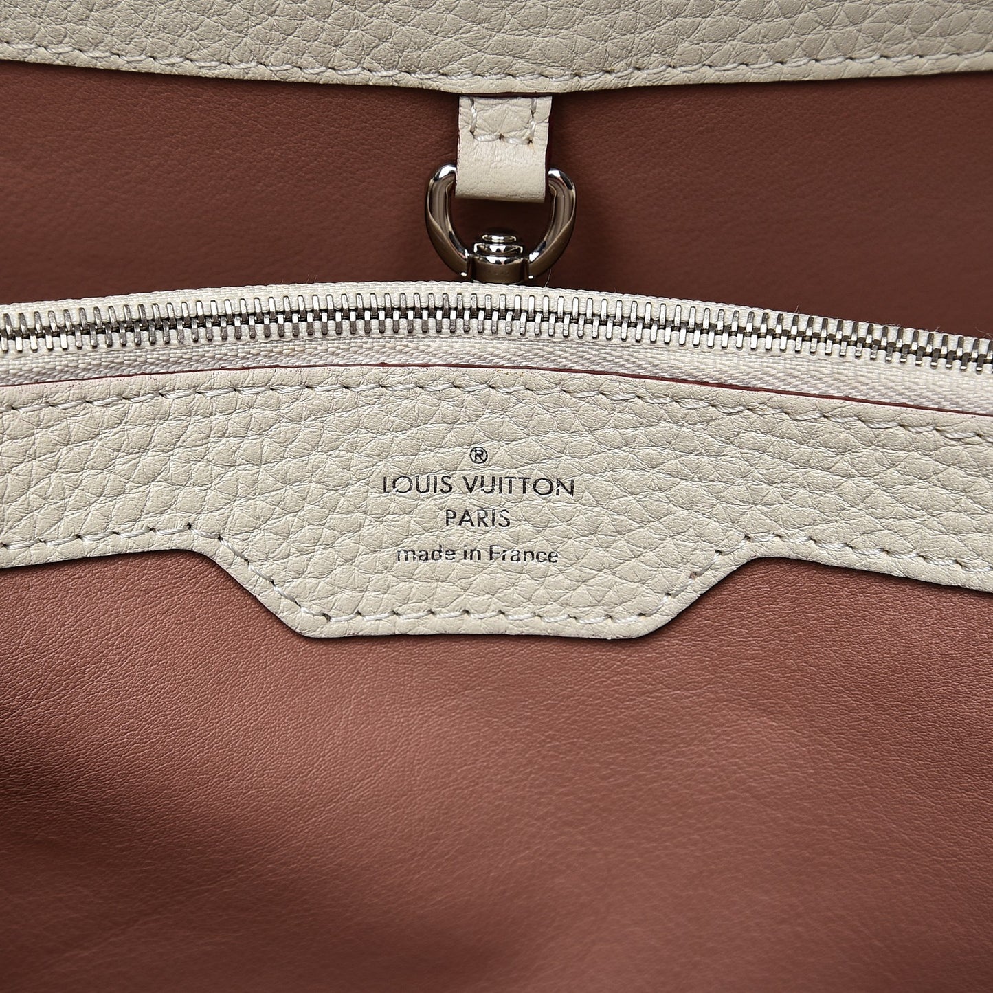 Taurillon Capucines MM Galet