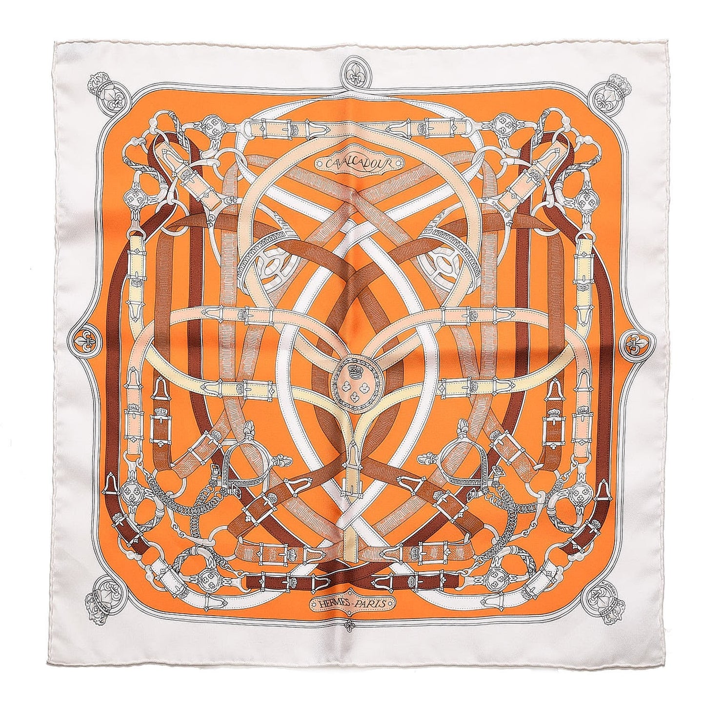 Silk Cavalcadour Pocket Square
