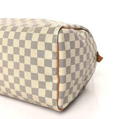Louis Vuitton Damier Azur Speedy 30 9 of 11