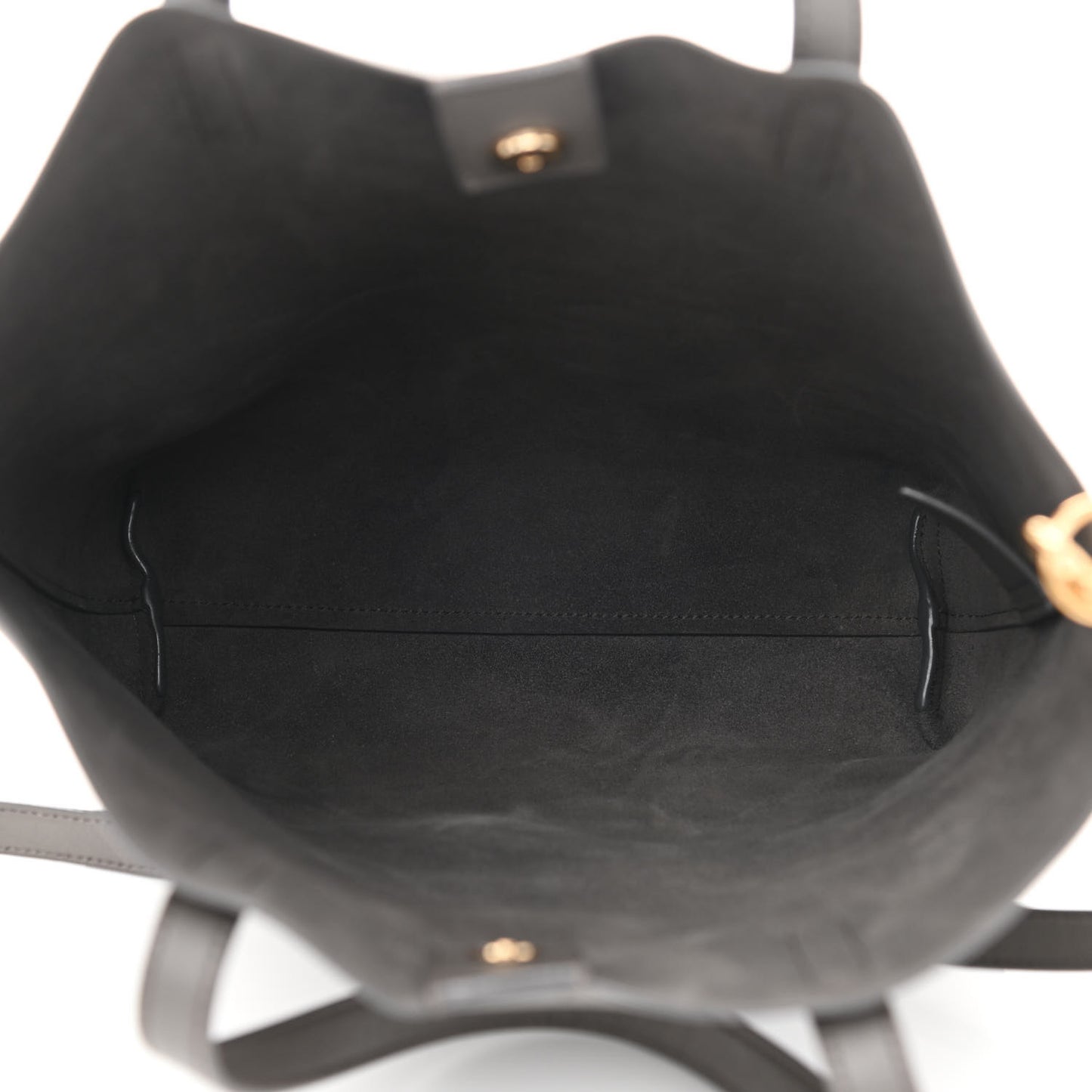 Calfskin Toy Shopping Tote Earth Grey