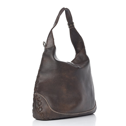 Gucci Calfskin Large New Jackie Shoulder Bag Dark Brown 3 of 19