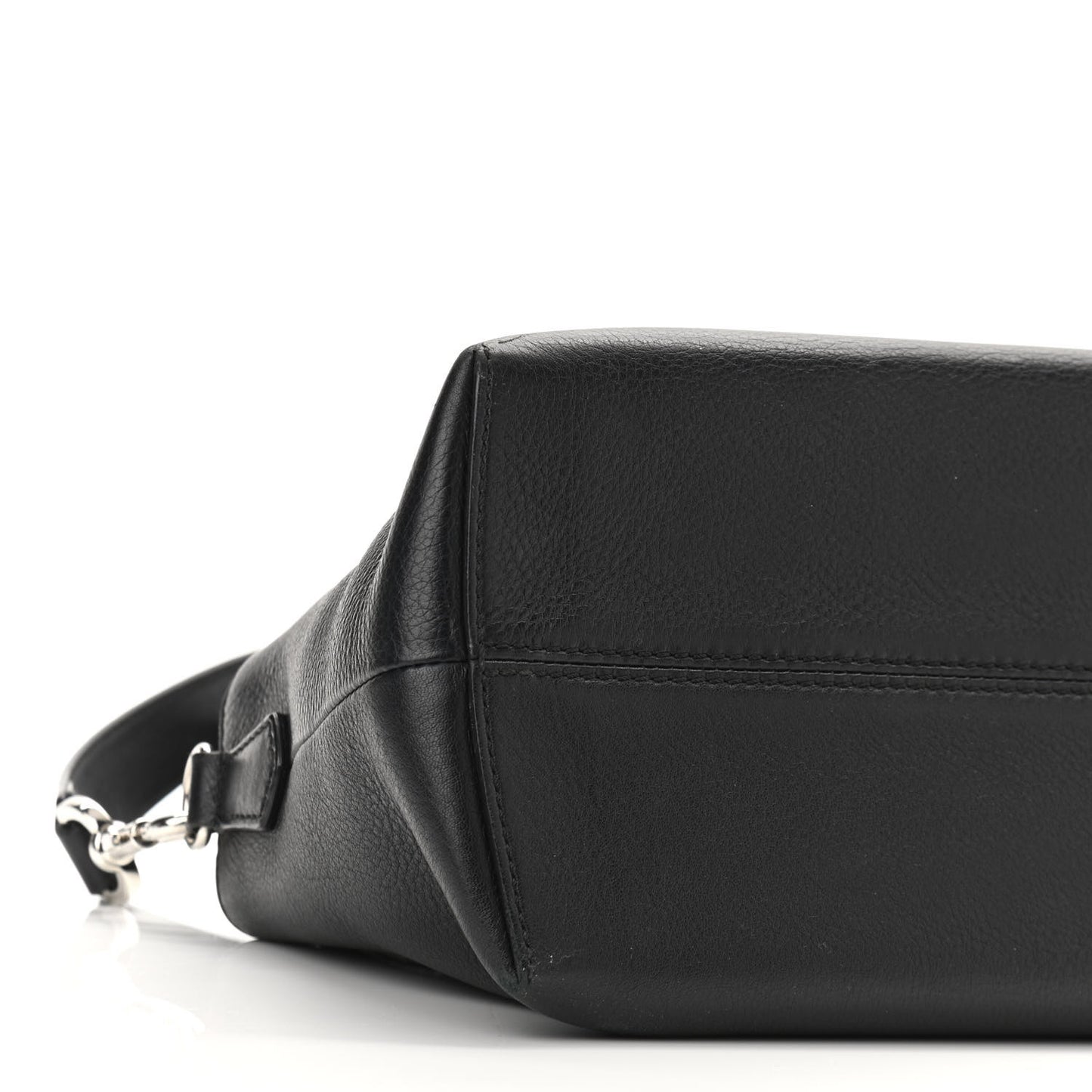 Vitello Dolce Medium By The Way Boston Bag Black