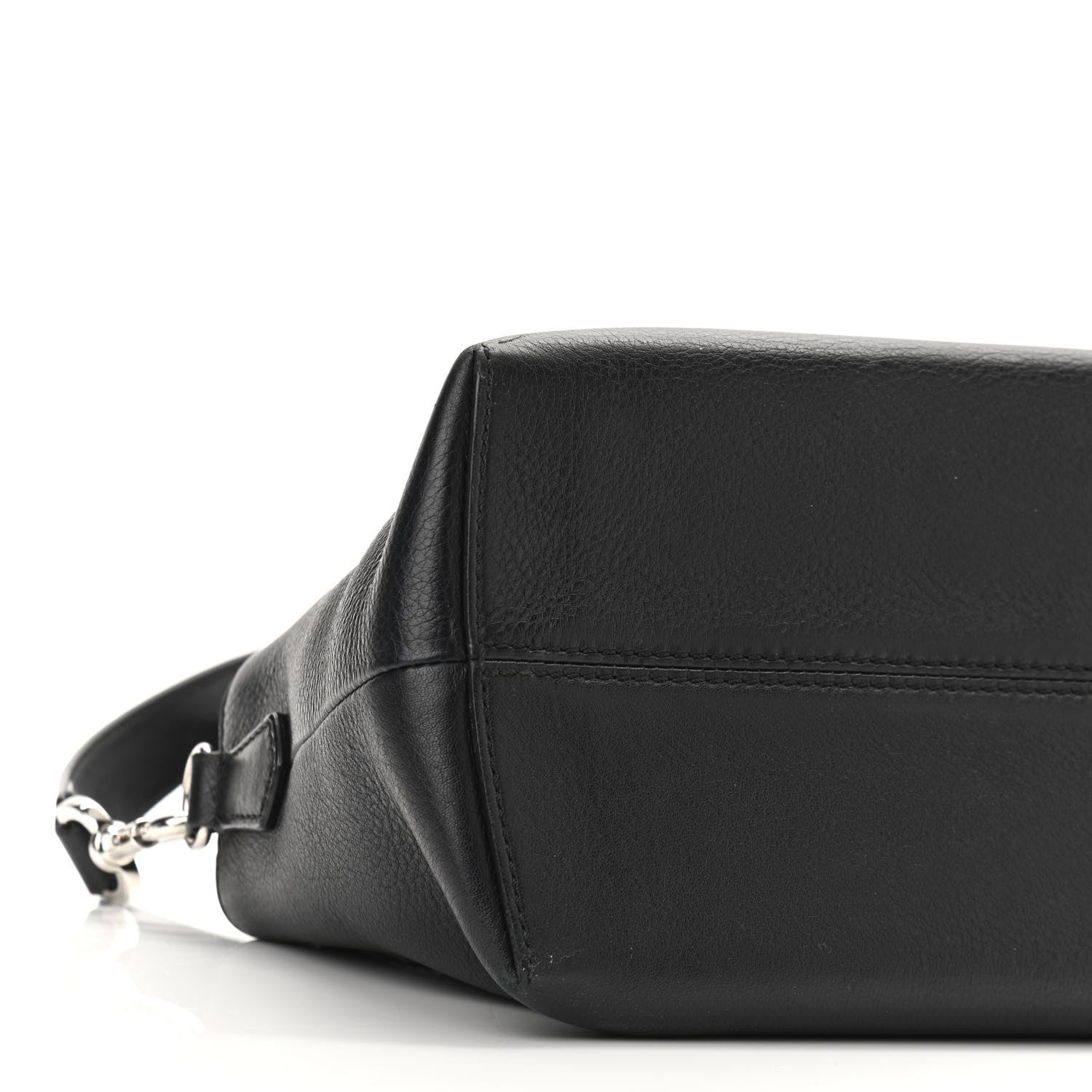 Fendi Vitello Dolce Medium By The Way Boston Bag Black 9 of 10