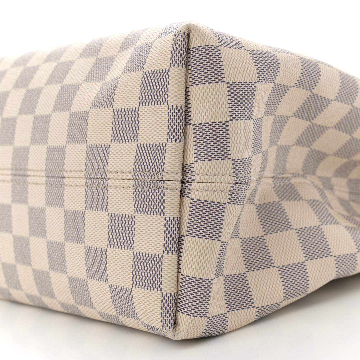 Damier Azur Graceful MM Rose Ballerine