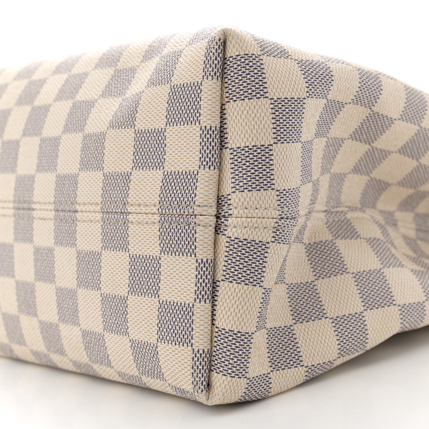 Louis Vuitton Damier Azur Graceful MM Rose Ballerine 9 of 11