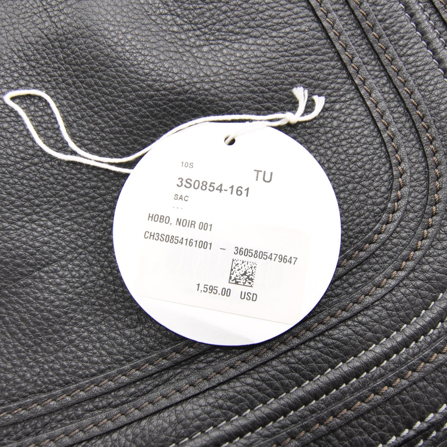 Chloe Leather Marcie Hobo Black 9 of 10