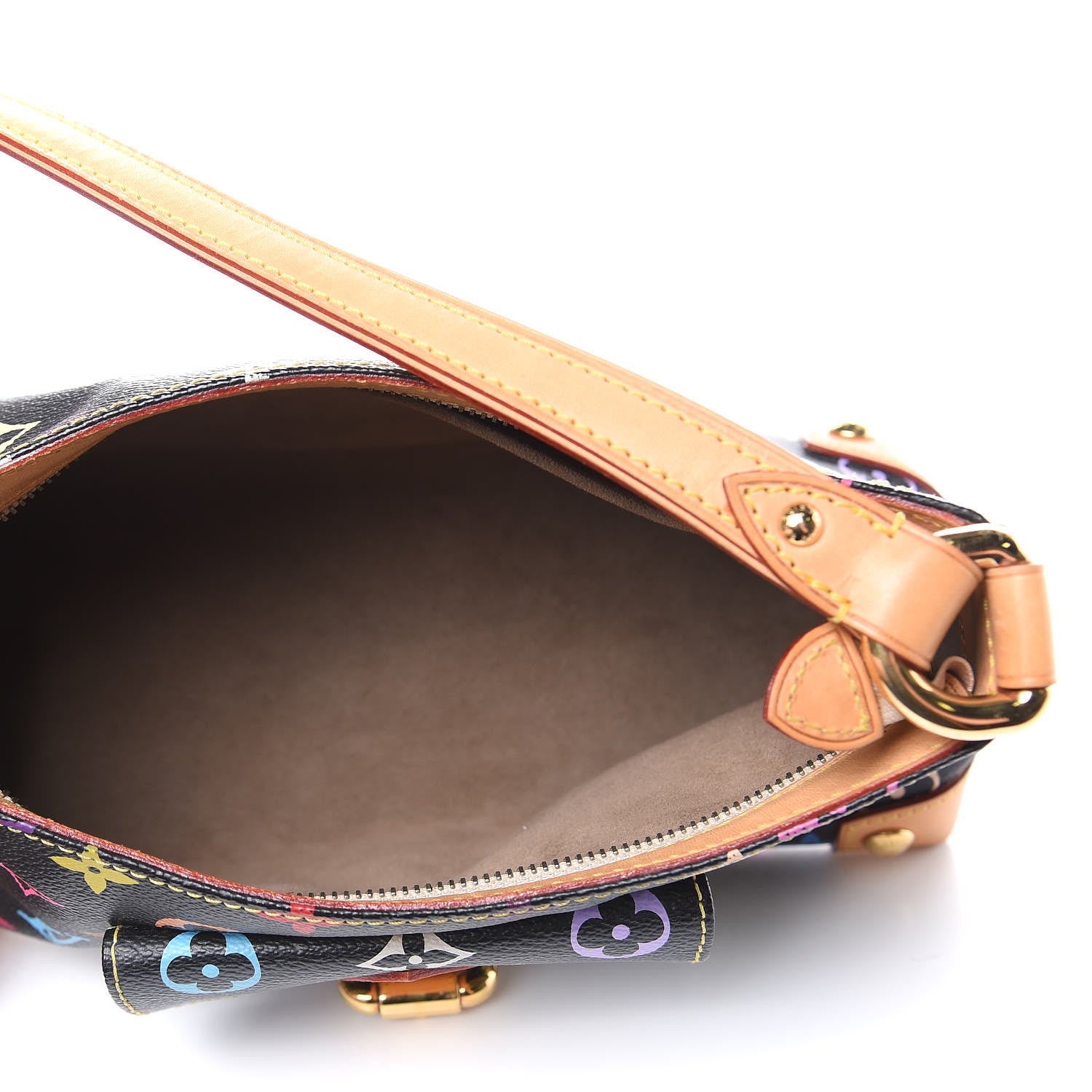 Louis Vuitton Monogram Multicolor Eliza Black 5 of 11