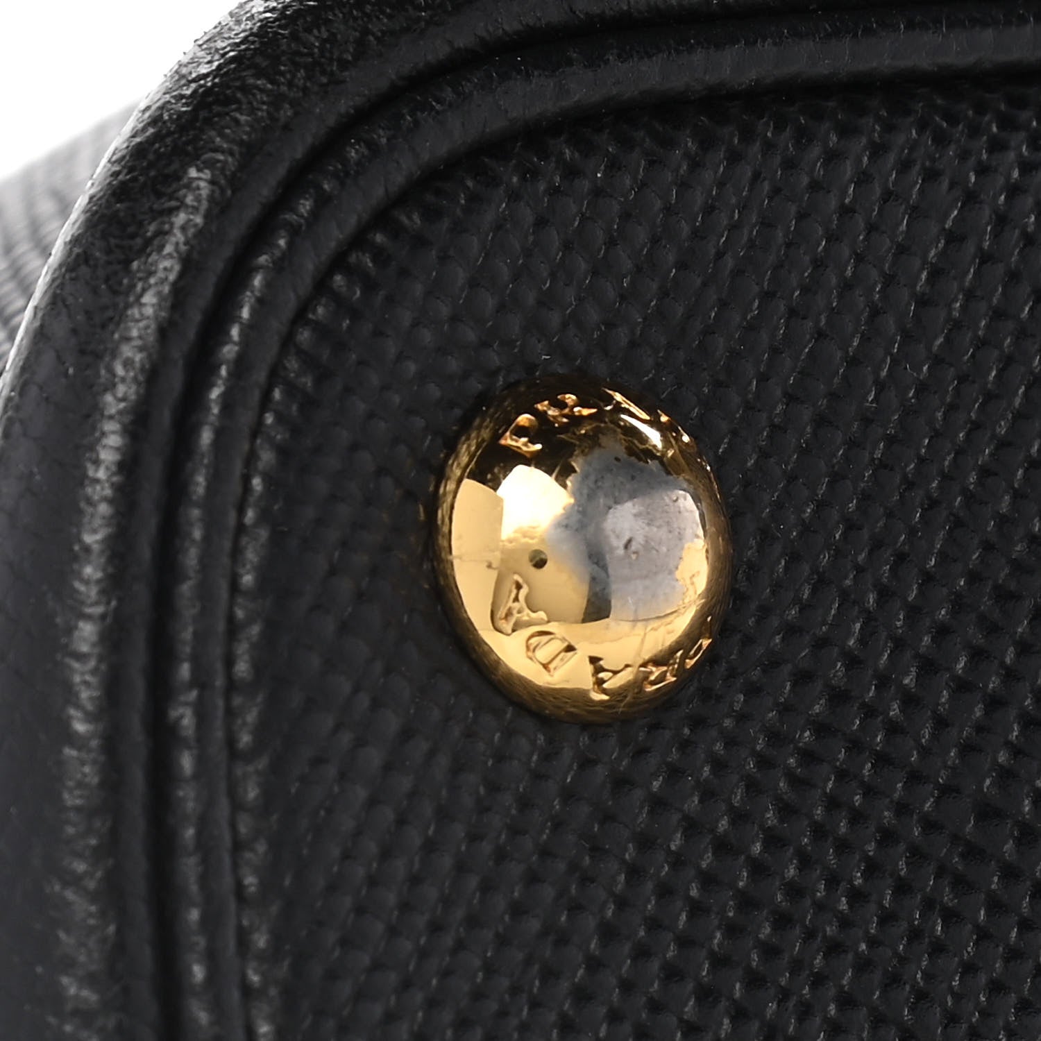 Prada Saffiano Cuir Medium Double Bag Black Mughetto 14 of 21
