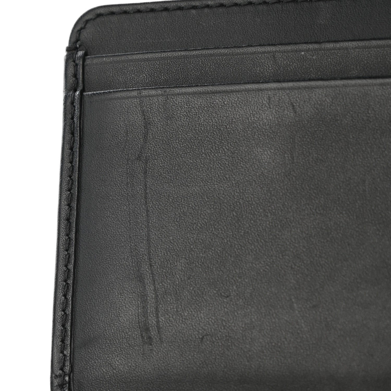Chanel Calfskin Quilted Cambon Card Holder Black 8 of 9