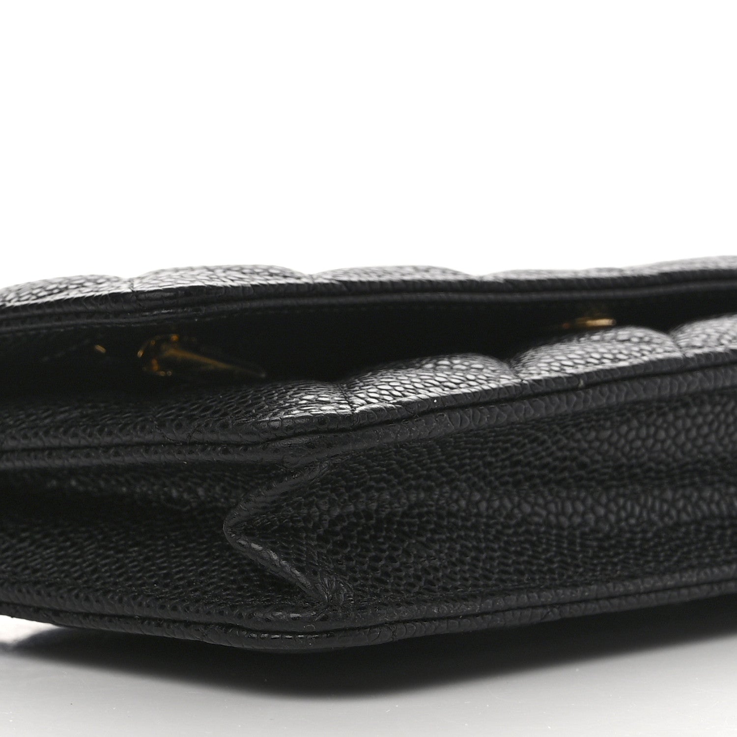 Chanel Caviar Quilted Wallet on Chain WOC Black 10 of 11