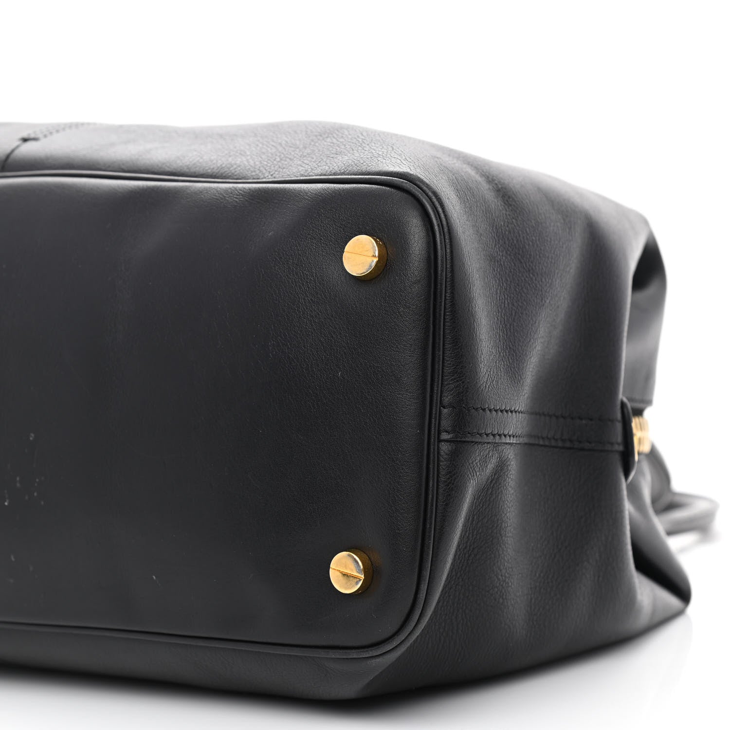 Tom Ford Calfskin Natasha Satchel Black 10 of 15