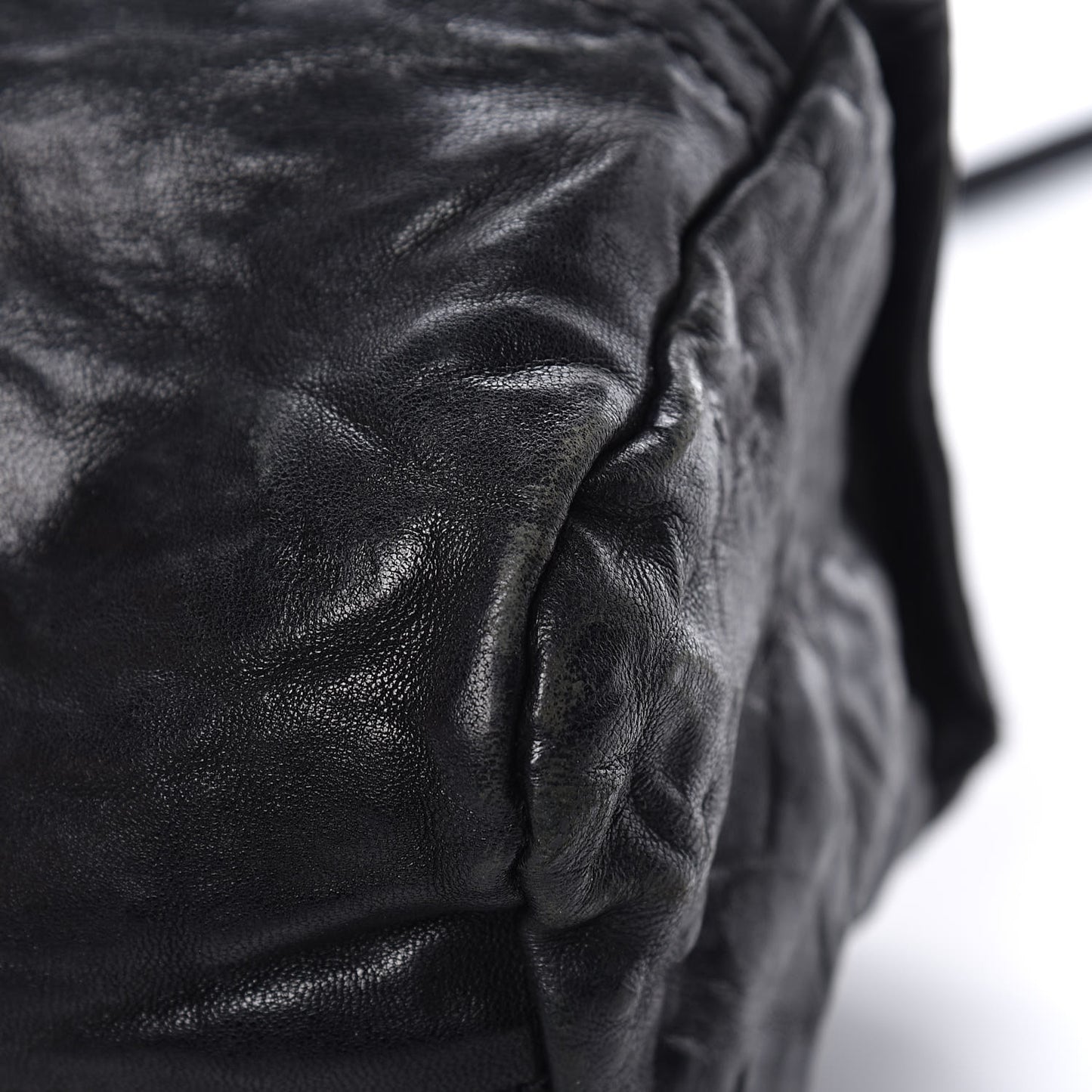 Tumbled Sheepskin Mini Pandora Black
