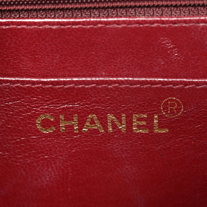 Chanel Lambskin Quilted XL Jumbo Single Flap Black 6 of 10
