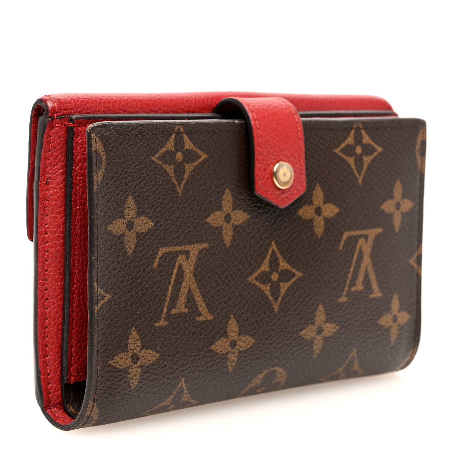 Louis Vuitton Monogram Pallas Compact Wallet Cherry 3 of 6