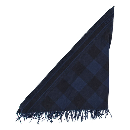 Christian Dior Cashmere Check'N'Dior Triangle Blue 1 of 2