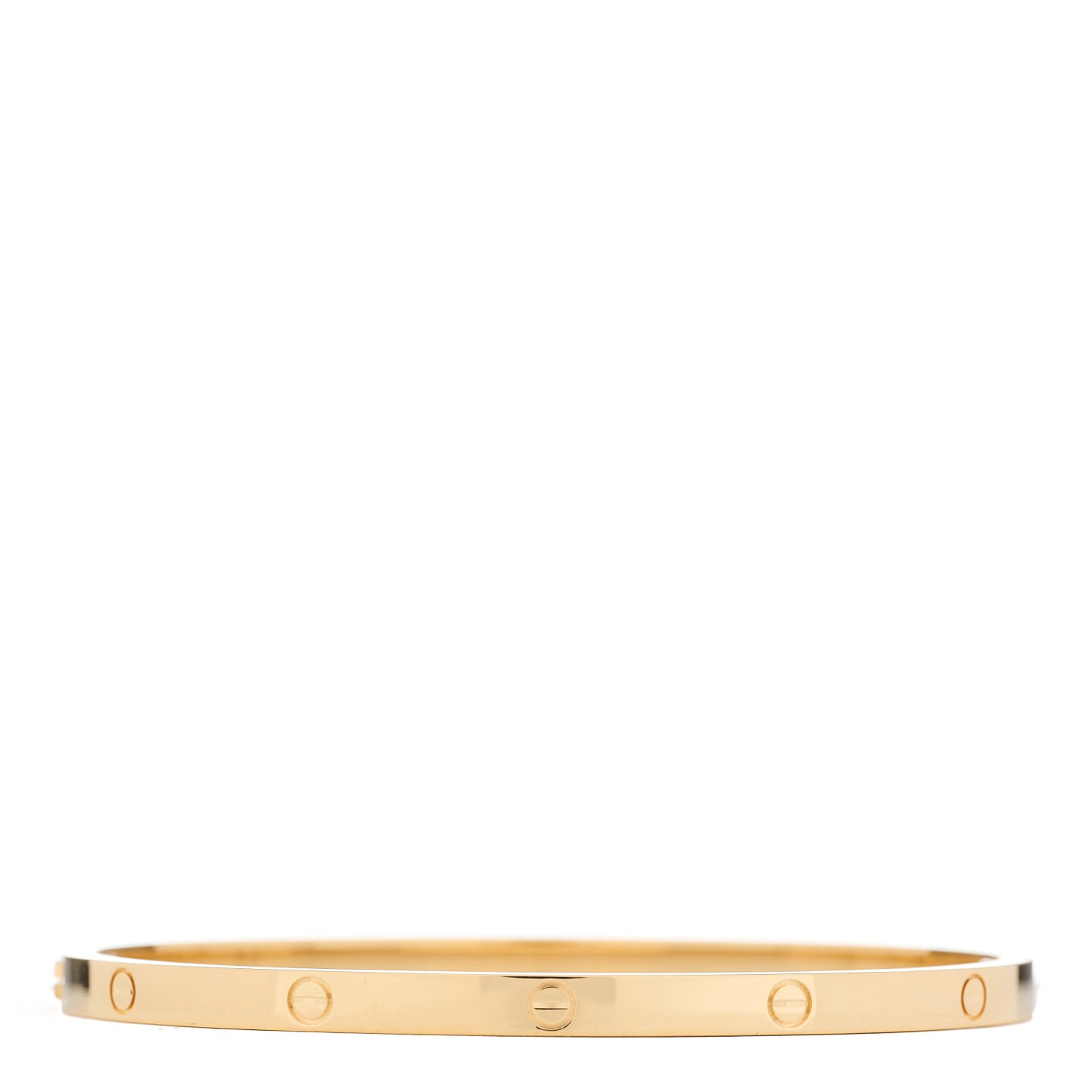 18K Yellow Gold Small LOVE Bracelet 17