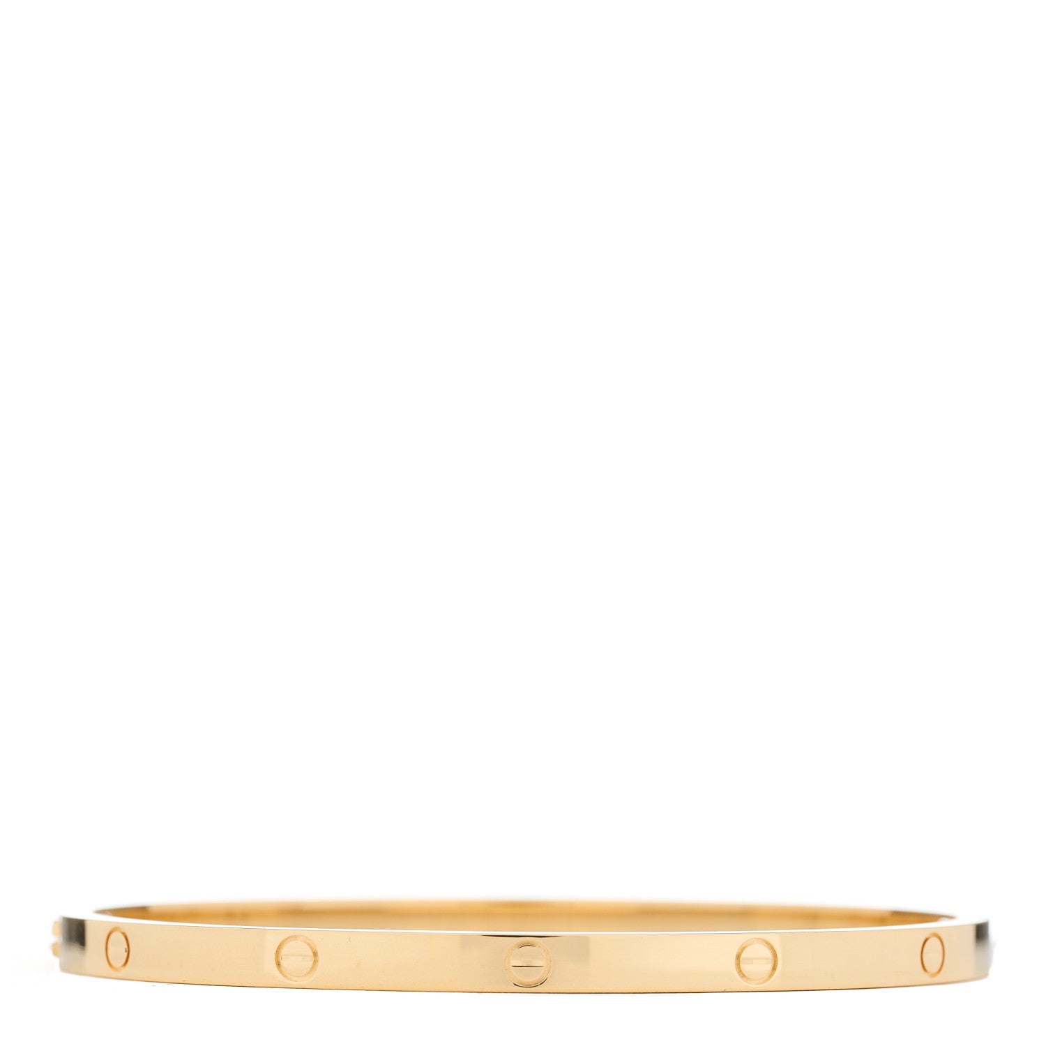 Cartier 18K Yellow Gold Small LOVE Bracelet 17 2 of 5