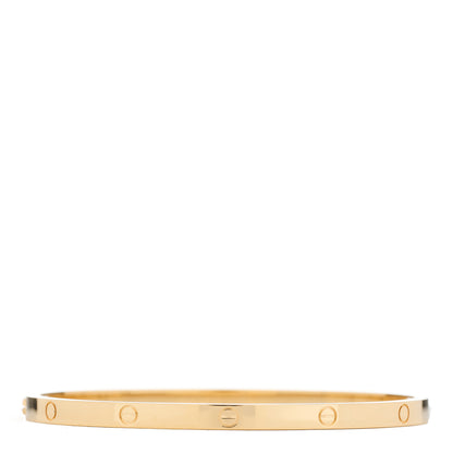 Cartier 18K Yellow Gold Small LOVE Bracelet 17 2 of 5