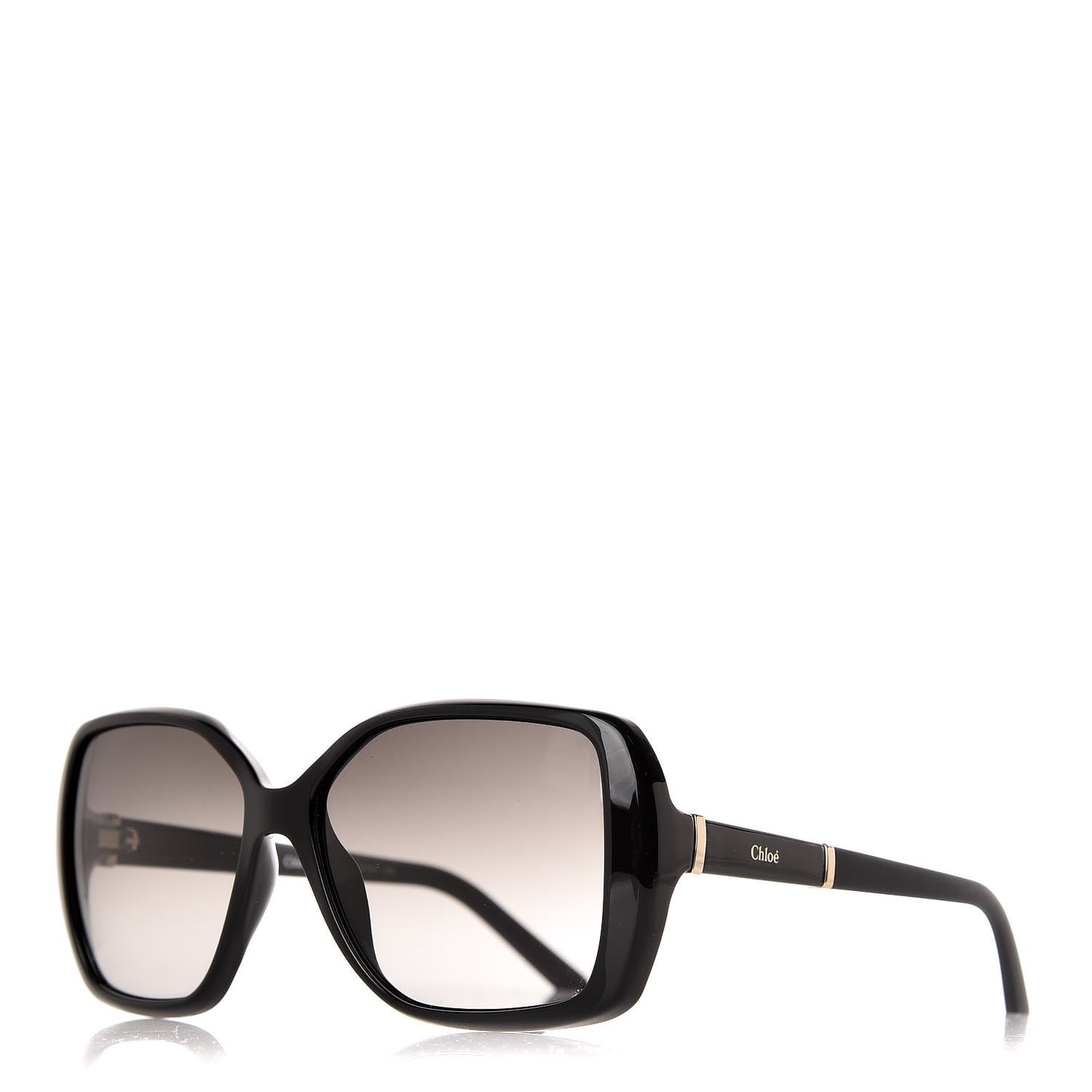 Oversized Round Sunglasses CE680S Black