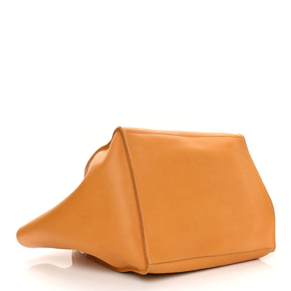Celine Soft Bare Calfskin Medium Big Bag Dark Yellow 4 of 14