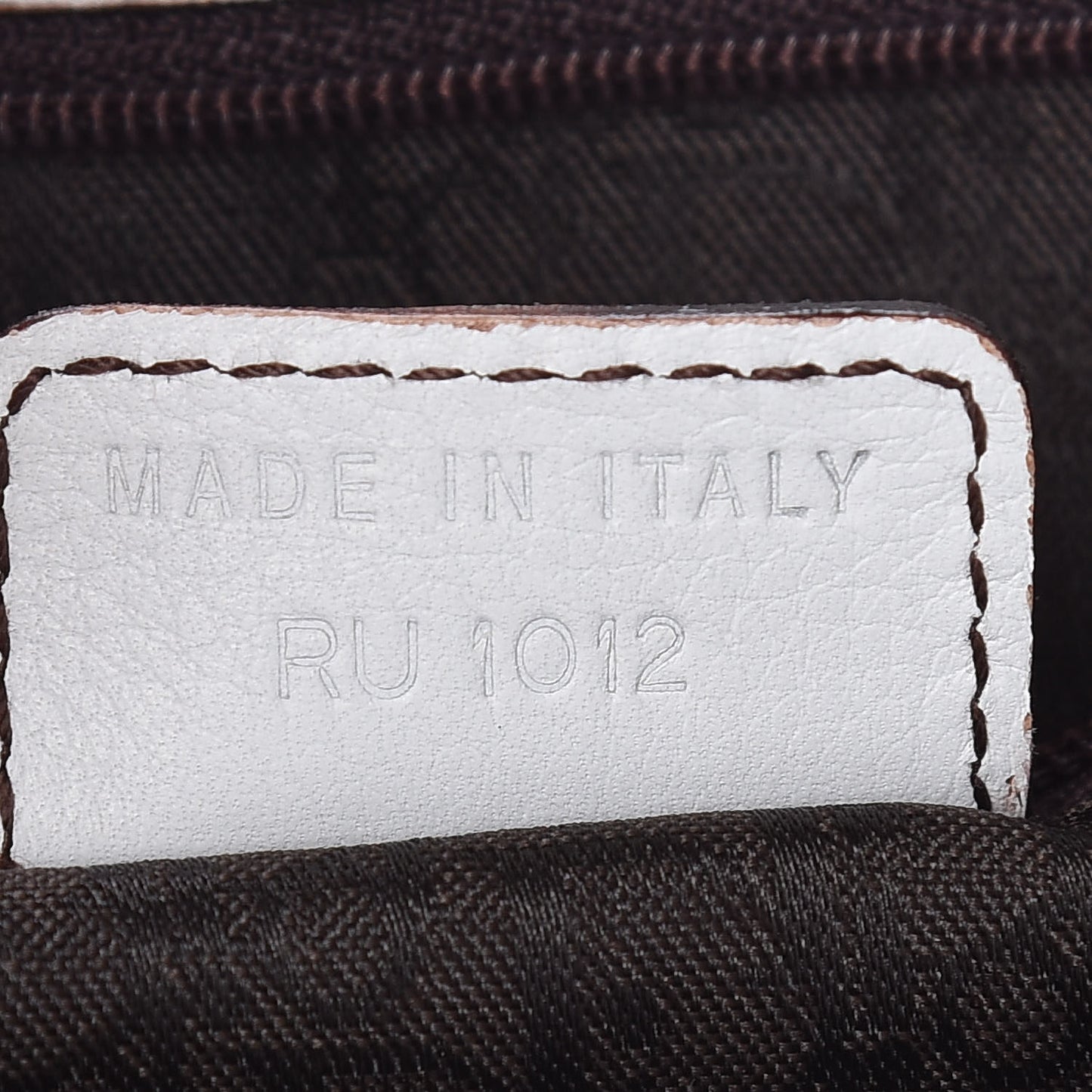 Calfskin Saddle Bag White