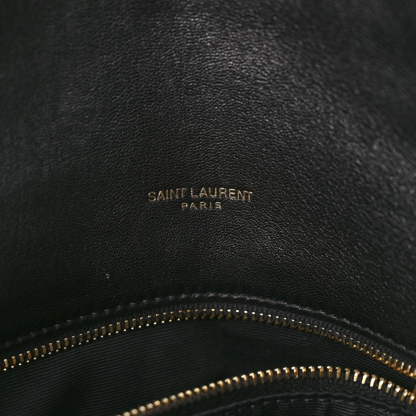Lambskin Quilted Medium Loulou Puffer Monogram Chain Satchel Black