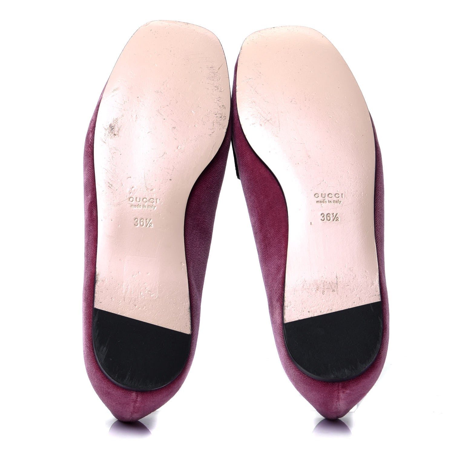 Gucci Velvet Etoile Pearl Embellished Loafers 36.5 Tibet Red 5 of 7