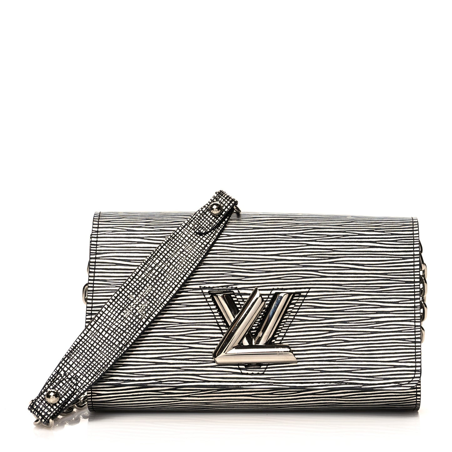 Epi Twist Chain Wallet Metal