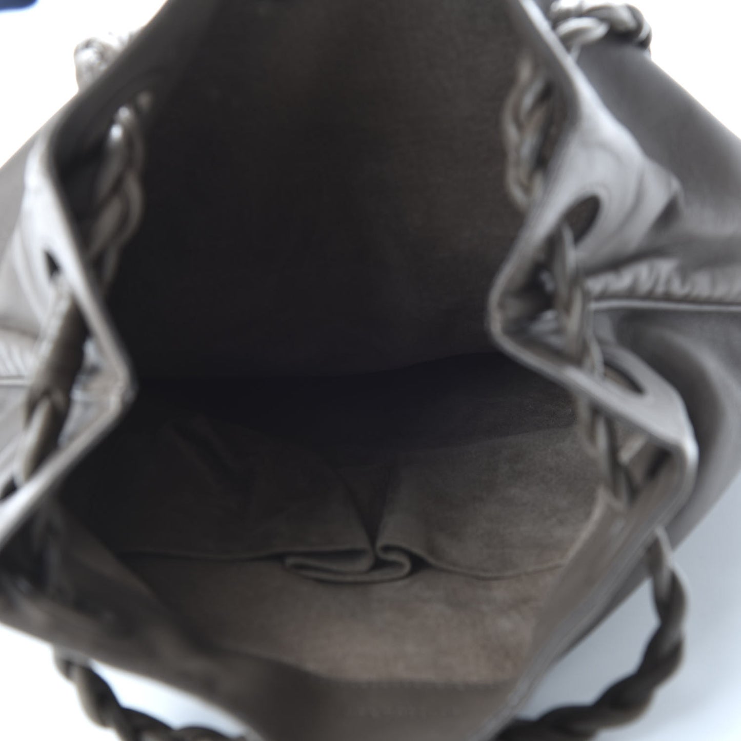 Cervo Deerskin Julie Tote Steel