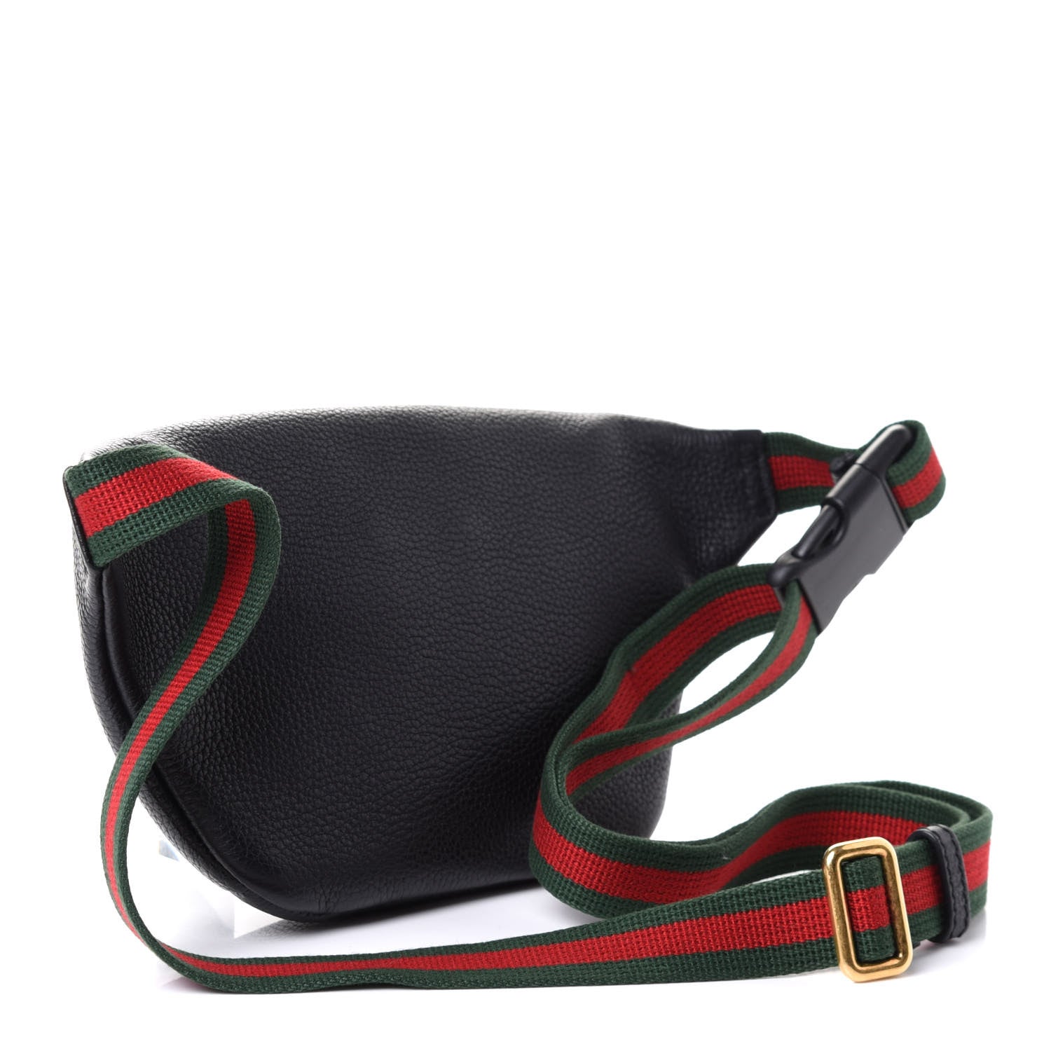 Gucci Grained Calfskin Small Logo Belt Bag Black 2 of 4