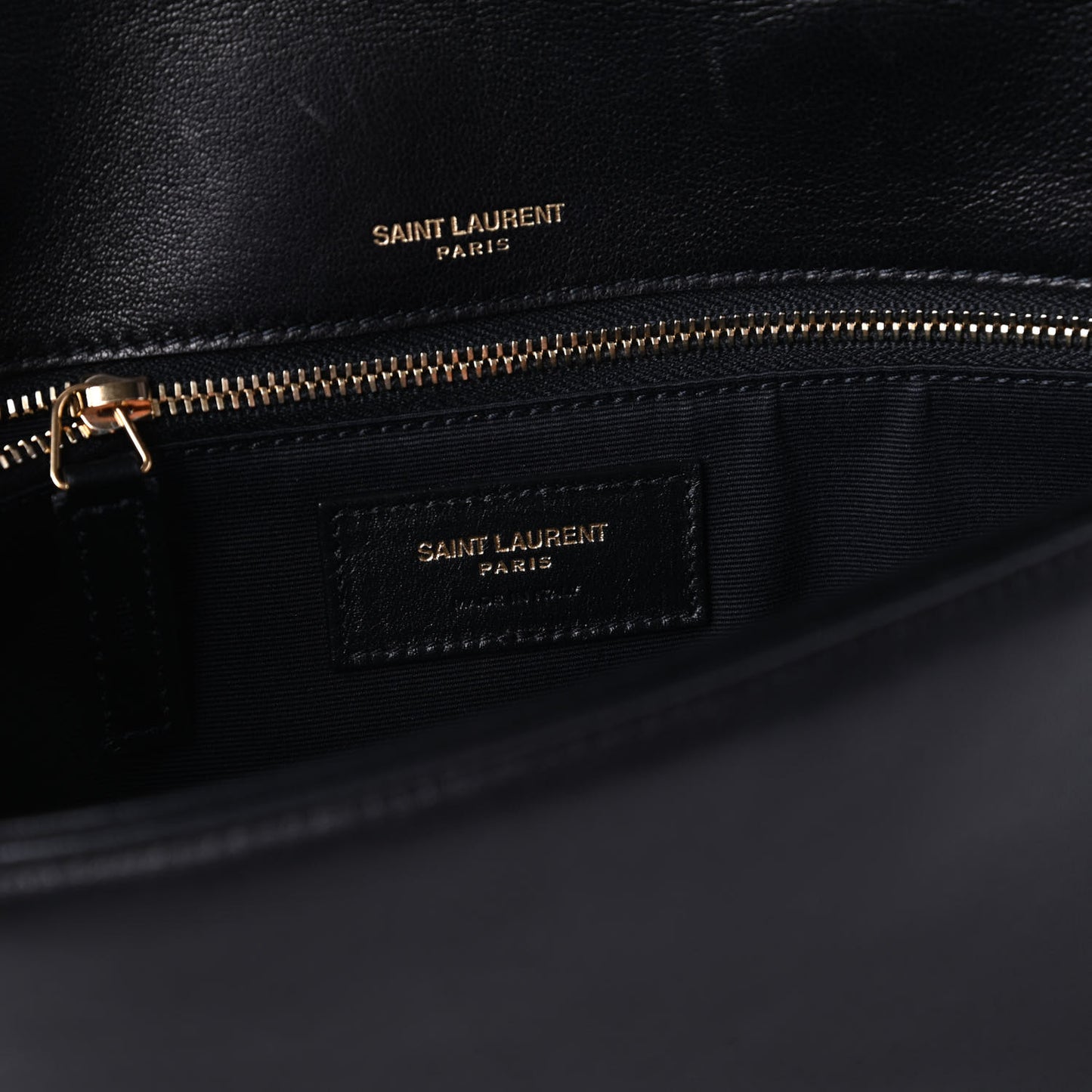 Lambskin Matelasse Monogram Kate 99 Black