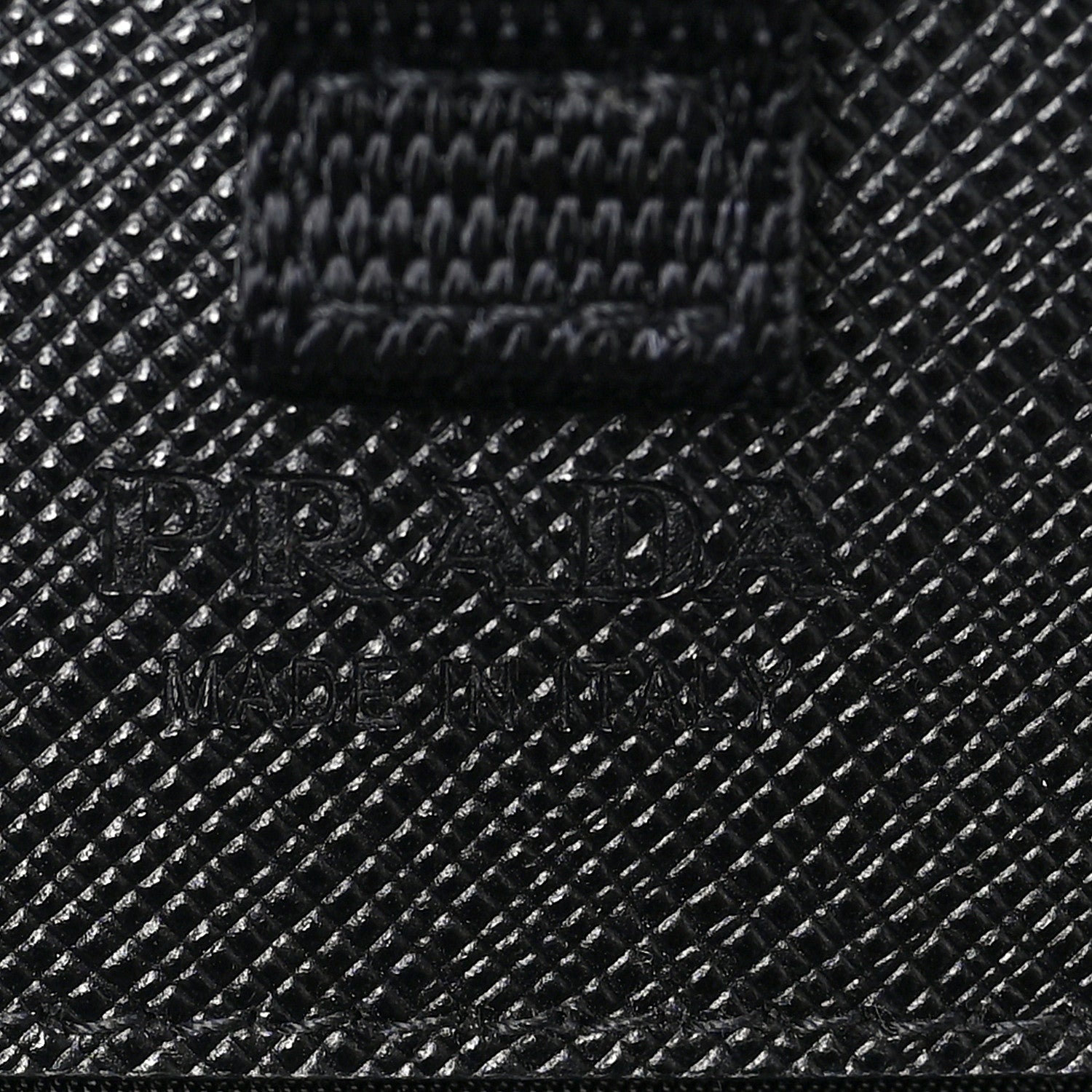 Prada Re-Nylon Saffiano Smartphone Case Crossbody Black 6 of 8