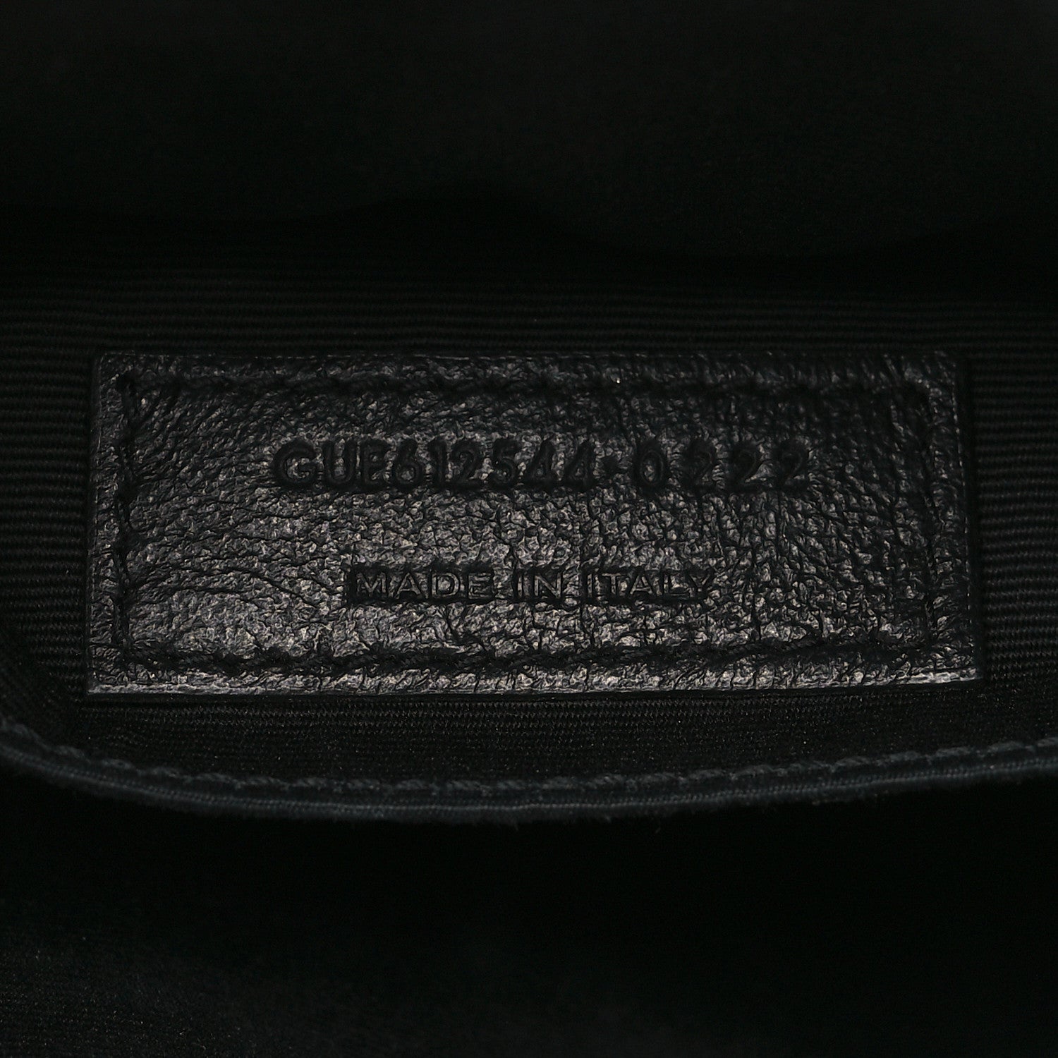 Saint Laurent Calfskin Matelasse Monogram Lou Camera Bag Black 7 of 12