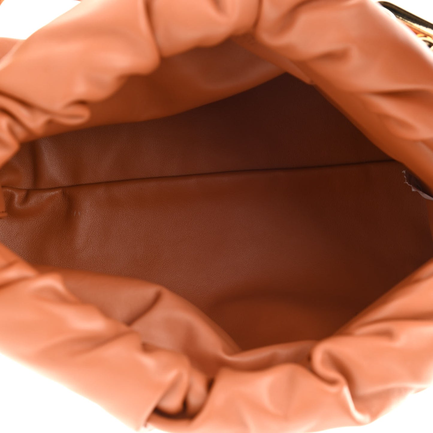 Calfskin The Pouch Chain Clay