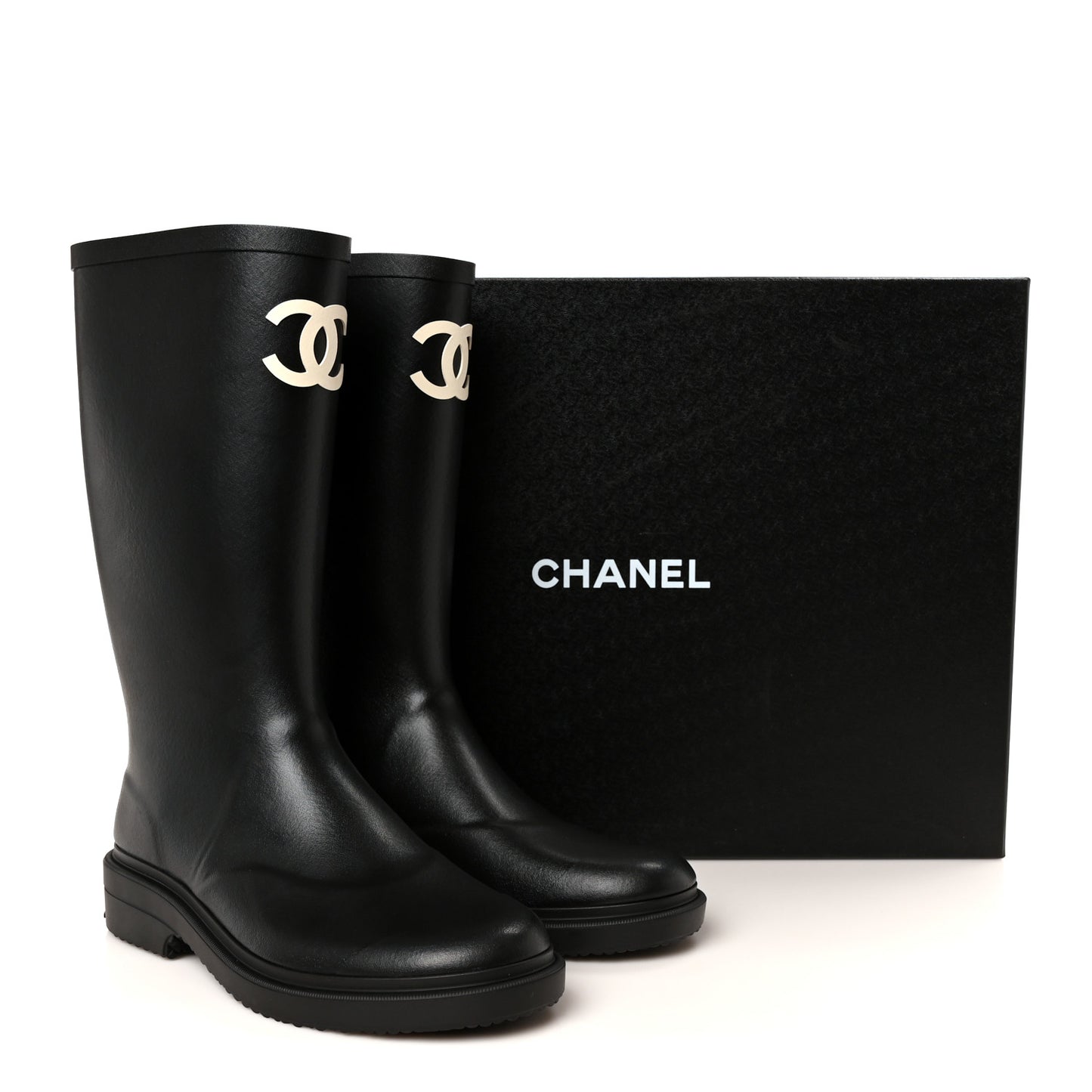 Caoutchouk CC High Boots 40 Black