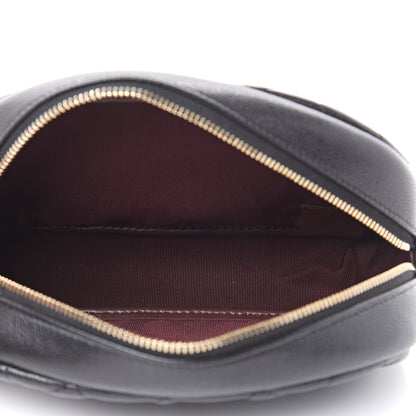 Chanel Caviar Quilted Double Zip Pouch Black 5 of 9
