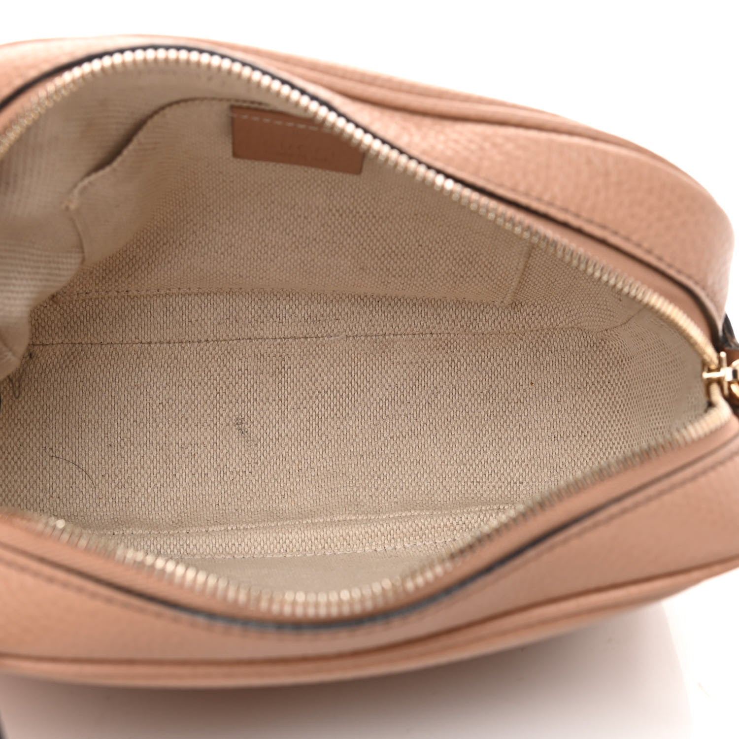 Gucci Pebbled Calfskin Small Soho Disco Bag Camelia 5 of 14