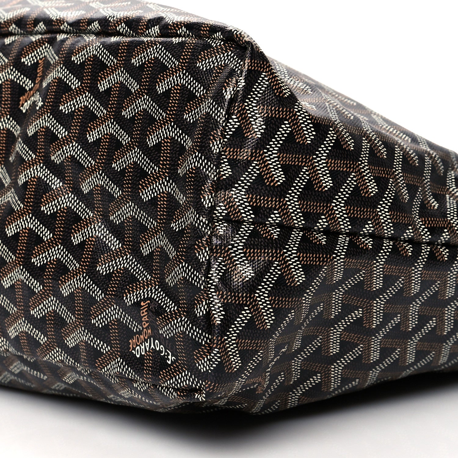 Goyard Goyardine Saint Louis PM Black Gold 12 of 12